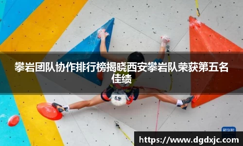 攀岩团队协作排行榜揭晓西安攀岩队荣获第五名佳绩